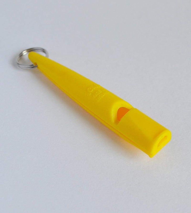 ACME Model 211.5 Plastic Dog Whistle Yellow for Dogs - 2 Pack - Image 1